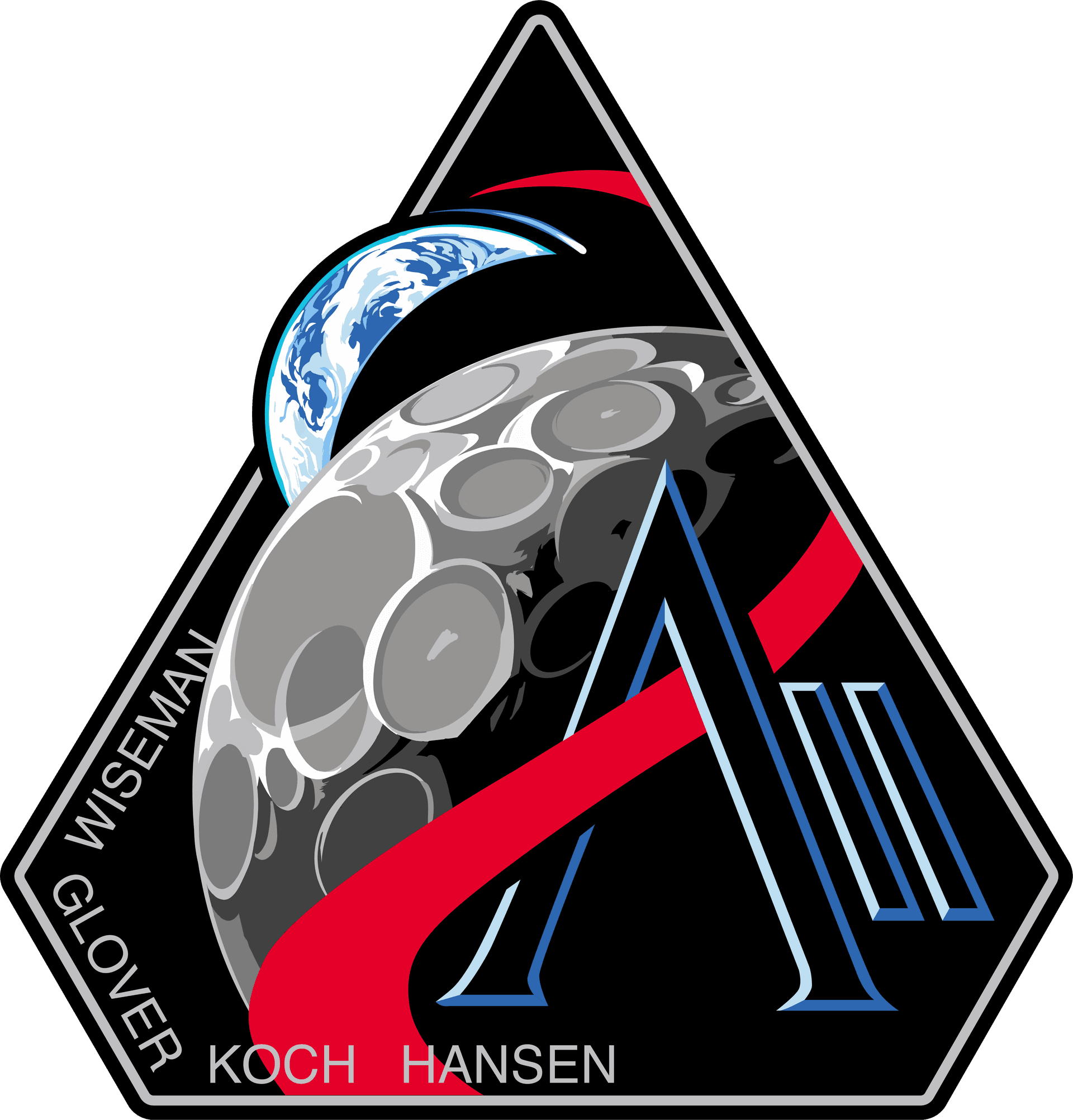 Official mission patches from TheSpaceStore
